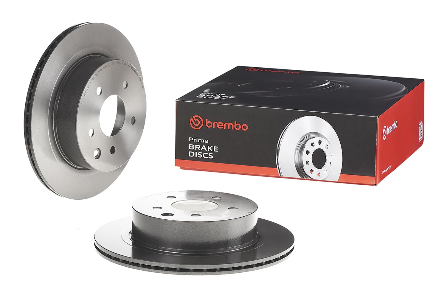 Amazon.com: Brembo 09.8969.21 UV Coated vented Rear Brake Rotor